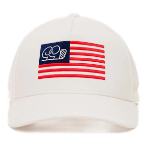 Men's Good Good Golf Good Flag Golf Snapback Hat One Size White