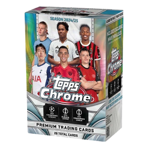 2024-25 Topps Chrome UEFA Club Competitions Blaster Box