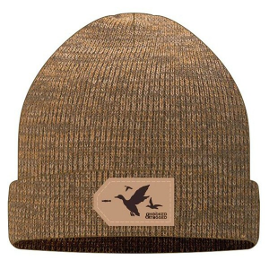 Men's Hooked And Tagged Duck Hunting Beanie One Size Khaki