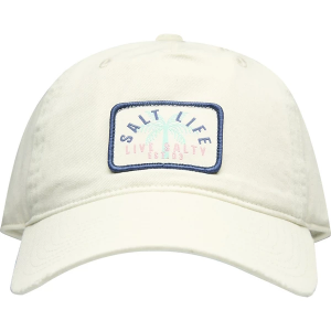 Women's Salt Life Static Palm Snapback Hat One Size Natural