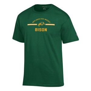 North Dakota State Bison Champion Fresh 24 T-Shirt Small Dark Green