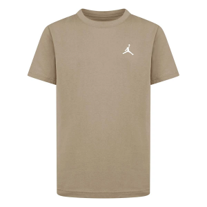 Kids' Jordan Jumpman Air Embroidered Logo T-Shirt Small Hemp
