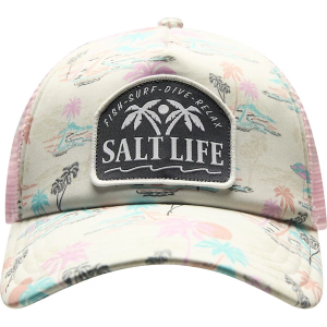 Women's Salt Life Sunshine Dreams Snapback Hat One Size Pink