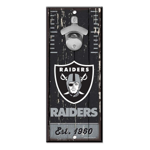 Wincraft Las Vegas Raiders 5"x11" Bottle Opener Sign