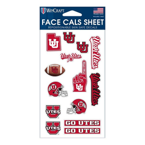Wincraft Utah Utes 4"x7" Face Cals Sheet