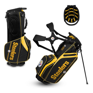 Team Effort Pittsburgh Steelers Caddie Carry Hybrid Golf Bag