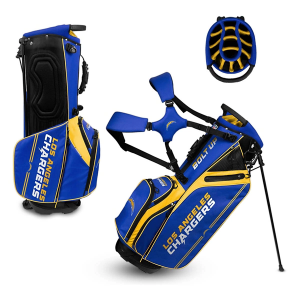 Team Effort Los Angeles Chargers Caddie Carry Hybrid Golf Bag