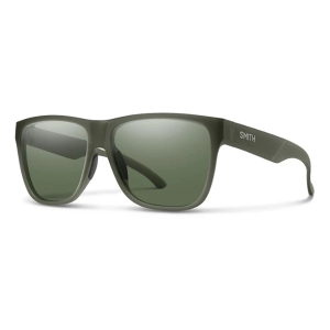 Men's Smith Lowdown XL 2 Polarized Sunglasses Matte Moss Crystal/ChromaPop Grey Green Polarized