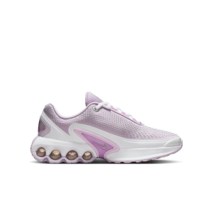 Kids' Nike Air Max DN Shoes sneakers-athletic-shoes Big 2.5 Regular Doll/Metallic Silver-Rush Fuchsia-White
