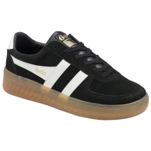 Women's Gola Grandslam Suede Sneakers sneakers-athletic-shoes 9 Regular Black/Off White/Gum