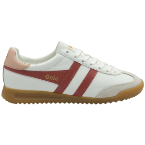 Women's Gola Torpedo Leather Sneakers sneakers-athletic-shoes 8.5 Regular White/Clay/Pearl Pink