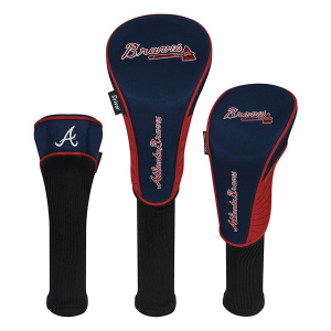 Team Effort Atlanta Braves Set of Three Headcovers