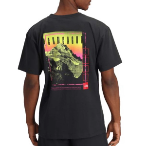 Men's The North Face Red Box Aconcagua Heavyweight T-Shirt Large TNF Black