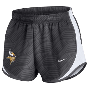 Women's Minnesota Vikings Nike Tempo Shorts Large Anthracite