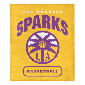 TheNorthwest Los Angeles Sparks High Block Silk Touch Throw Blanket