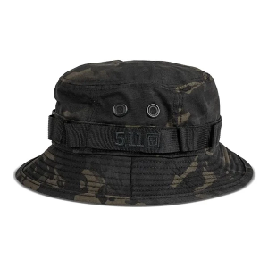 5.11 Multicam Boonie Work Bucket Hat S/M Black MultiCam