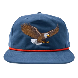 Men's Nine Line Bald Eagle UMPQUA Work Snapback Hat One Size Navy