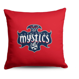 TheNorthwest Washington Mystics Double Down Throw Pillow