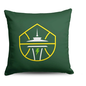 TheNorthwest Seattle Storm Double Down Throw Pillow