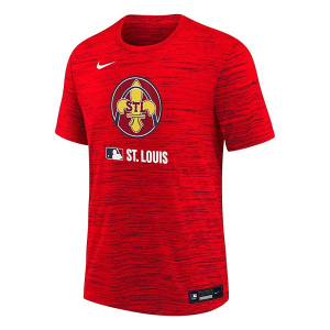 Kids' St. Louis Cardinals City Connect Velocity T-Shirt XLarge Red