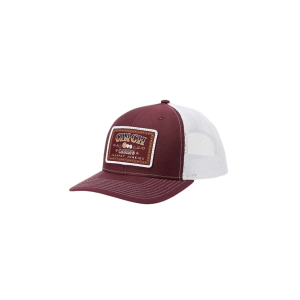 Men's Cinch Jackpot Junkies Work Snapback Hat One Size Burgandy