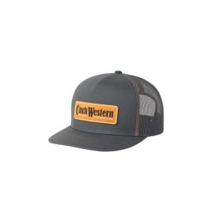 Men's Cinch Western Work Snapback Hat One Size Grey
