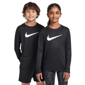 Kids' Nike Legend Dri-FIT Long Sleeve T-Shirt Medium Black