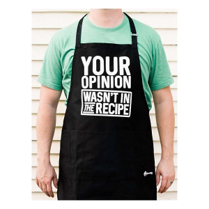 ApronMen Your Opinion Wasn't in The Recipe Apron