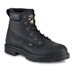 Men's Irish Setter Hopkins 6" WP Work Boots Outdoor 10.5 Black