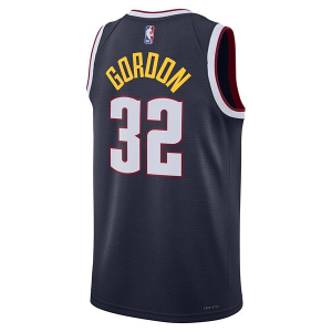 Denver Nuggets Aaron Gordon #32 Nike Icon Jersey Medium Navy