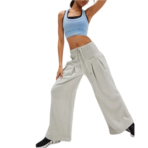 Women's FP Movement Studio Siren Pants Small Grey Heather