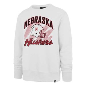Nebraska Cornhuskers 47 Brand Crew Small White
