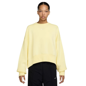 Women's Nike Sportswear Phoenix Fleece Crewneck Sweatshirt Small Alabaster/Sail