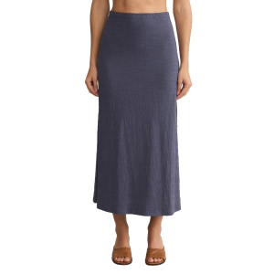 Women's Z Supply Delavine Textured Skirt Small Worn Blue