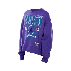Women's Arizona Diamondbacks New Era City Connect Crew Large Purple