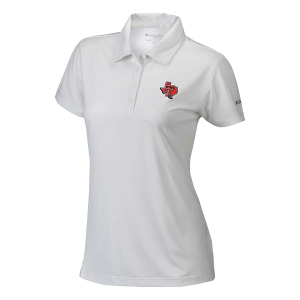 Texas Tech Red Raiders Columbia Women's Birdie State Logo Polo XLarge White