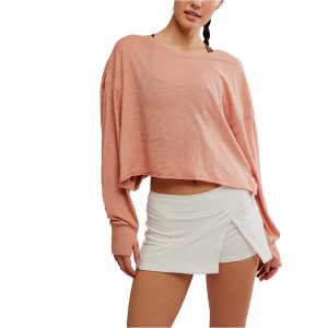 Women's FP Movement My Time Layer Long Sleeve T-Shirt XSmall Petal