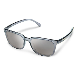 Men's Suncloud Boundary Polarized Sunglasses Tansparent Grey/Polar Silver Mirror