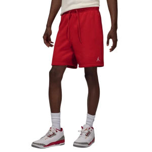 Men's Jordan Brooklyn Fleece Lounge Shorts 2XLarge Gym Red/White
