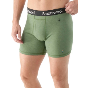 Men's Smartwool Merino Boxer Briefs Underwear Large Fern Green