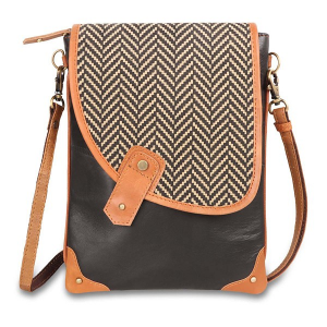 Vaan & Co Tracker Noho Purse Crossbody Brown