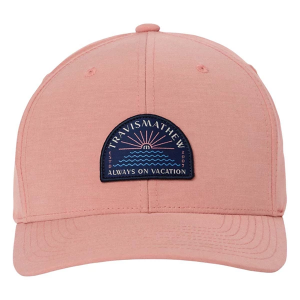 Men's TravisMathew Sea Explorer Golf Snapback Hat One Size Terra Cotta