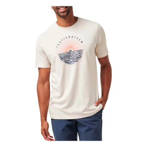 Men's TravisMathew Beach Cities T-Shirt Small Moonbeam