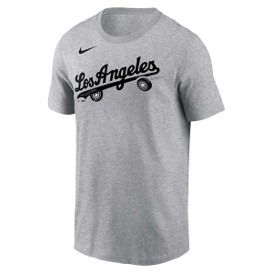 Los Angeles Dodgers Local T-Shirt Large Dark Grey Heather
