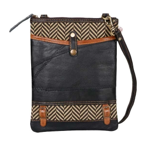 Vaan & Co Patterson Herringbone Crossbody Purse Crossbody Herringbone