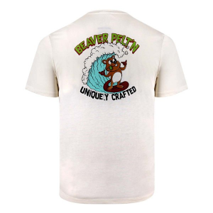 Men's Swannies Beaver T-Shirt Large White