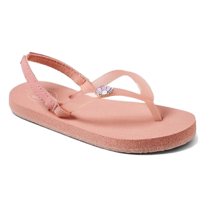 Girls' Reef Charming Flip Flop Sandals Little 13Y Peach Parfait