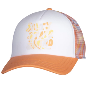 Women's Salt Life Groovy State Snapback Hat One Size Papaya