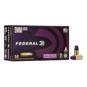 Federal Syntech Training Match Handgun Ammunition