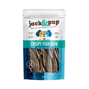 Jack&Pup Crispy Fish Skin Dog Treats